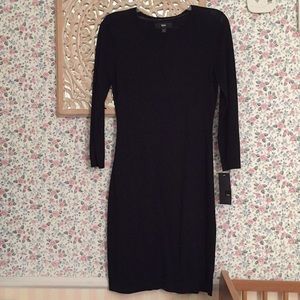 NWT Mossimo lightweight black sweater dress XS